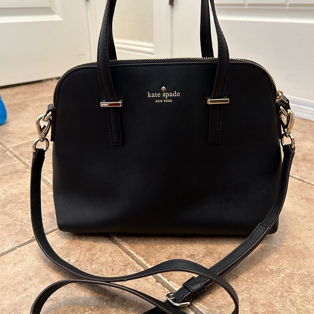 Kate Spade Black Leather Handbag